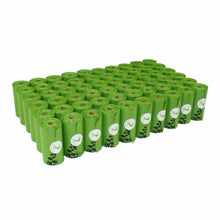 Load image into Gallery viewer, Dog Poop Bags Earth-Friendly 10/12 Micron 60/56 Rolls Large Cat Waste Bags Doggie Bag Green Black Orange Pink Color Garbage Bags
