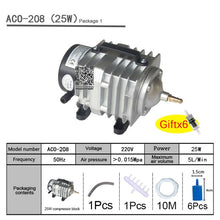 Load image into Gallery viewer, 220V Hailea External High Power AC E-magnetic Air Pump Fish Pond Oxygen Pump Compressor for pond Air Aerator Pump ACO-208 308
