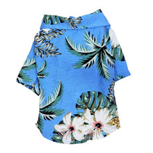 Load image into Gallery viewer, Dog Clothes Summer Beach Shirt Dog Cute Print Hawaii Beach Casual Pet Travel Shirt Pineapple Floral Short Sleeve Dog Cat Blouse
