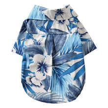Load image into Gallery viewer, Dog Clothes Summer Beach Shirt Dog Cute Print Hawaii Beach Casual Pet Travel Shirt Pineapple Floral Short Sleeve Dog Cat Blouse
