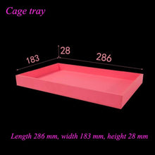 Load image into Gallery viewer, Blue Hamster House Large Size Acrylic Villa Double Guinea Pig Cage Small Pet for a Hamster Bservation Nest
