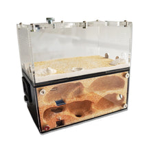Load image into Gallery viewer, Acrylic Ant Farm Spliceable Ant Nest with Intelligent Temperature Control Concrete Ant House Anthill Pet Workshop 15*10*13.5cm
